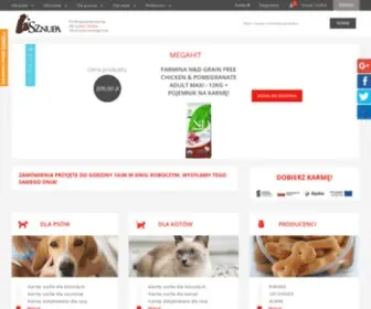 Sznupa.pl(Sklep dla psów i kotów) Screenshot