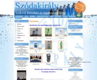 Szodakiraly.hu(Szódavíz) Screenshot