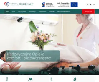 Szpitaleskulap.pl(Szpital Eskulap) Screenshot