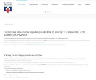 Szpitalmiejskitychy.pl(Główna) Screenshot