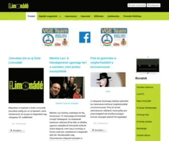Sztarlimonade.hu(Sztár) Screenshot
