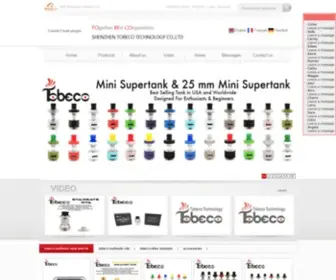 Sztobeco.com(Shenzhen tobeco technology co ltd) Screenshot