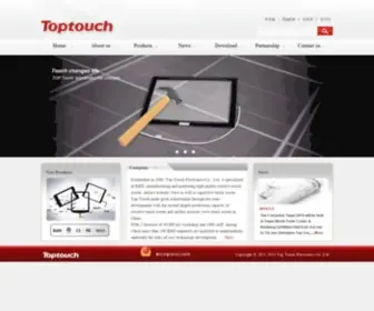 Sztoptouch.com(神州触控) Screenshot