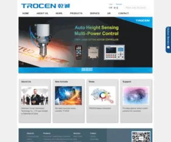 SZtrocen.com(Shenzhen Trocen Automation Technology Co) Screenshot