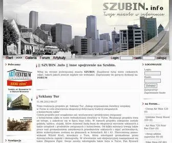 Szubin.info(SZUBIN .info) Screenshot