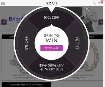 Szul.com(Online Jewelry Store) Screenshot