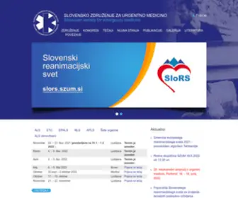 Szum.si(Slovensko združenje za urgentno medicino) Screenshot