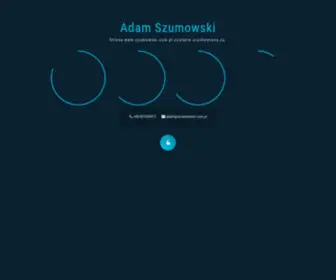 Szumowski.com.pl(Adam Szumowski) Screenshot