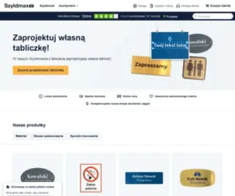 SZYLdmax.pl(Tabliczki) Screenshot