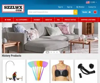 SZZLWXD.com(You can find all the fashionable products here for men) Screenshot