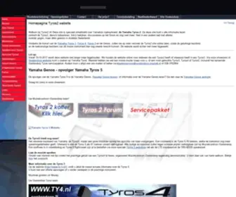 T-2.nl(Tyros 2 informatie en forum) Screenshot