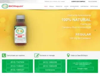 T-3Biotiquin.com(Nutrición) Screenshot