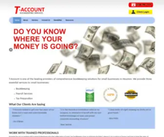 T-Account.com(T-Account Bookkeeping) Screenshot