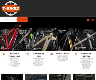 T-Bikes.cl(Tienda de bicicletas) Screenshot