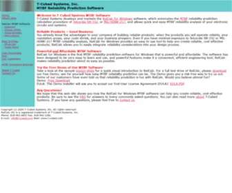 T-Cubed.com(MTBF Reliability Prediction Calculation Software for MIL) Screenshot
