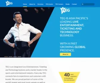 T-E-G.com.au(TEG) Screenshot