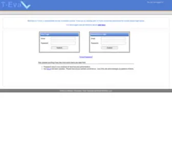 T-Eval.net(Teacher and Principal Evaluation Software) Screenshot