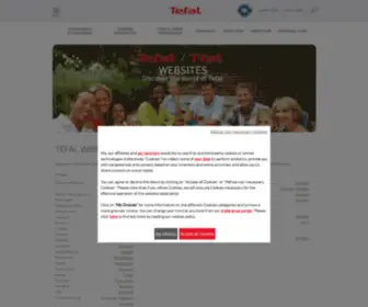 T-Fal.com(Tefal-T) Screenshot