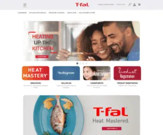 T-Fal.net(Tefal) Screenshot