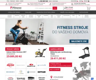 T-Fitness.cz(Vyberte si posilovací přístroje u T) Screenshot