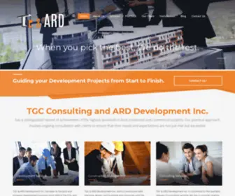 T-G-C.ca(TGC Consulting & Development Inc) Screenshot