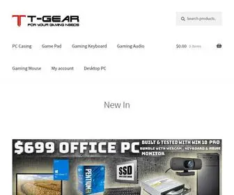 T-Gear.com.au(Buy Desktop Computer Brisbane) Screenshot