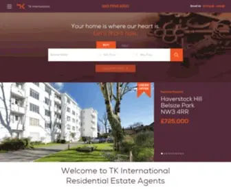 T-K.co.uk(Hampstead Estate Agents) Screenshot