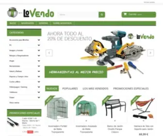 T-Lovendo.com(Tienda) Screenshot