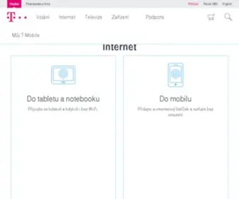 T-Mobile-3G.cz(T-Mobile) Screenshot