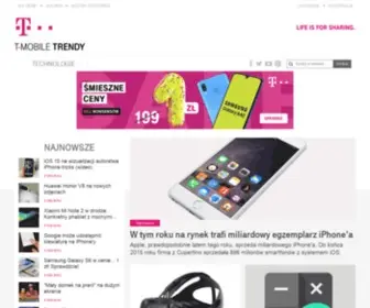 T-Mobile-Trendy.pl(T-Mobile Trendy) Screenshot