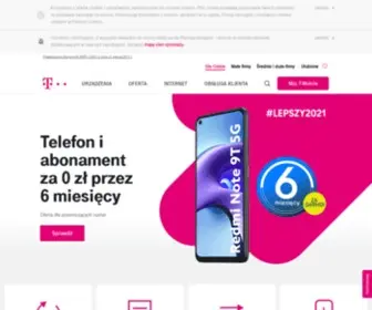 T-Mobile.pl(Telefony, Tablety, Laptopy, Szybki Internet) Screenshot