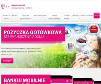 T-Mobilebankowe.pl(T-Mobile Usługi Bankowe dostarczane przez Alior Bank) Screenshot