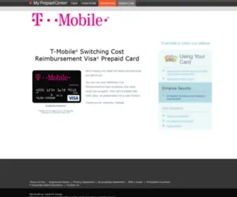 T-Mobileprepaidcenter.com(My Prepaid Center) Screenshot