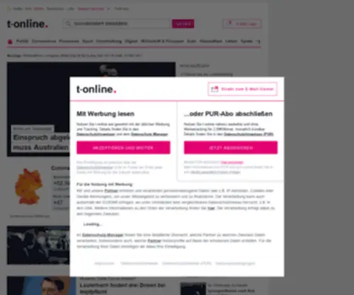 T-Online-Shop.net(News & E) Screenshot