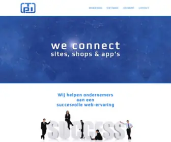 T-PI.be(Webdesign, software, domeinnamen en hosting) Screenshot