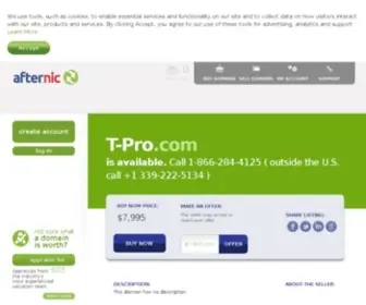 T-Pro.com(Sell Domains) Screenshot