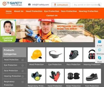 T-Safety.com(Industrial Protective Products) Screenshot