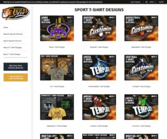 T-Shirtdesignideas.com(SPORT T) Screenshot