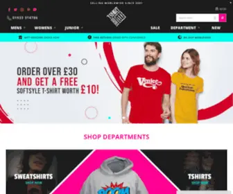 T-Shirtgrill.co.uk(A huge range of themed and slogan t) Screenshot