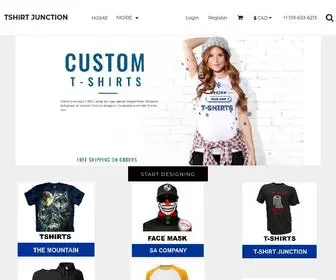 T-Shirtjunction.ca(Home Tshirt Junction) Screenshot