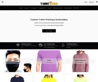 T-Shirtking.com(Custom T) Screenshot