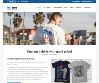 T-Shirtmanufacturers.com(T Shirt Manufacturers) Screenshot