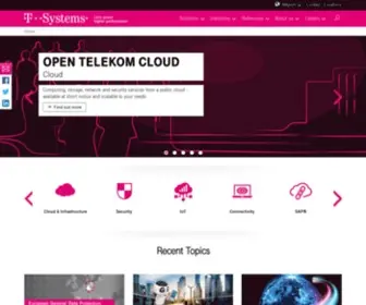 T-SYstems.be(Your business partner for optimal IT connectivity) Screenshot