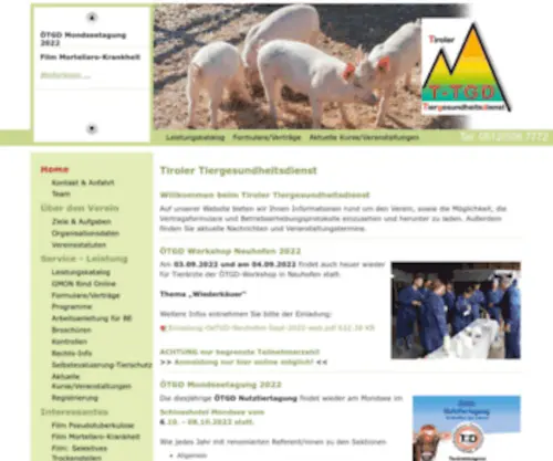 T-TGD.at(Tiroler Tiergesundheitsdienst) Screenshot