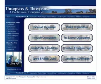 T-Tlaw.com(Thompson & Thompson) Screenshot