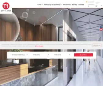 T1.pl(Oferta nowych mieszkań i apartamentów w Warszawie) Screenshot
