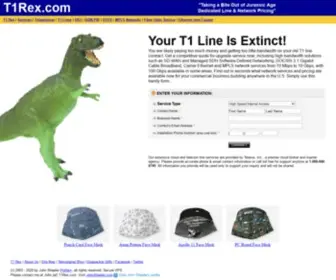 T1Rex.com(T1 Rex) Screenshot