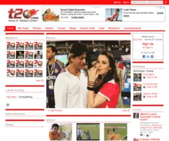 T20.com(Home of Cricket) Screenshot