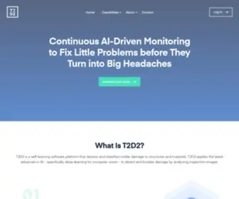 T2D2.ai(Home) Screenshot