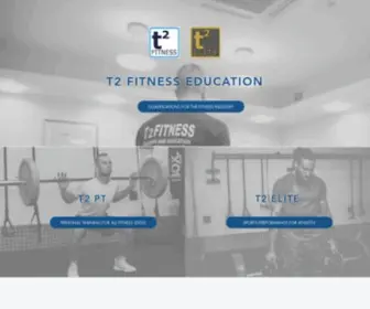 T2Fitness.co.uk(Personal Trainer Courses and Fitness Qualifications) Screenshot